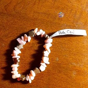 Genuine Gemstone stretch bracelet